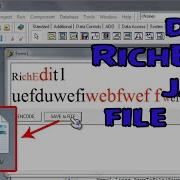 03 RichEdit Simpan File Jadi RTF Di Delphi 7
