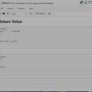Function With Return Value Introduction To Python Absolute Beginner Module 2 Video 4