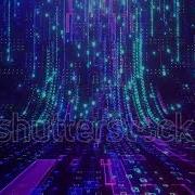 Abstract Technology Background Binary Data And Streaming Code 3d Rendering