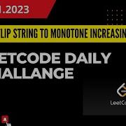 926 Flip String To Monotone Increasing LeetCode Daily Challange Java