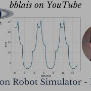 Python Robot Simulator Using Storage To Plot Values