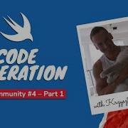 Swift Community 4 Part 1 Code Generation With Krzysztof Zabłocki