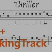 Michael Jackson Thriller Guitar Tab BackingTrack