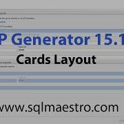 PHP Generator 15 12 New Features Part 3 Cards Layout