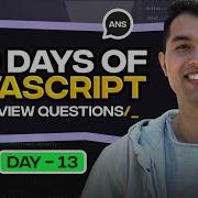100 Days Of JavaScript Coding Challenges Day 13