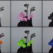 PGM Design Easy On Off Extra Club Protection Washable Golf Iron Head Cover GT033