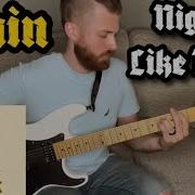 Drain Nights Like These Guitar Cover W Tabs Backing Track On Shred Lab Com
