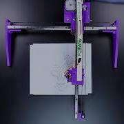 DIY 3D Printed CNC Plotter Machine With NEMA 17 Motors