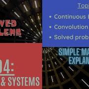 Signals System Lect 16 Continuous LTI Systems Convolution Integral Solved Examples