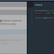 Learn Javascript 2017 Arrays Pop Method Codecademy