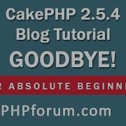 CakePHP 2 5 4 Basics Tutorial For Beginners Blog Application 29 Finishing Things UP