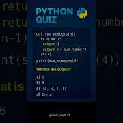 Python Quiz Coding Python Quiz Viral Programming