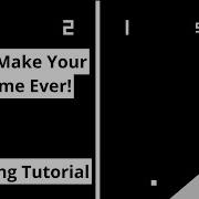 Pong Unity Game Tutorial Beginner Tutorial 1 Hour