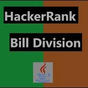 Bill Division Hackerrank Solution In Java 8 Hackerrank Algorithms