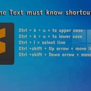 Moves The Current Line Up Or Down In Sublime Text How To Move Line Up Down Sublime Text