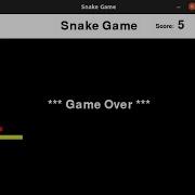 Snake Game In Python Code Projects