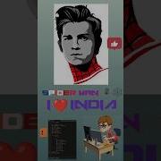 Spider Man Python Dizain Code How To Python Dizain Spider Man Code Coding Ytstudio Shorts Python