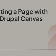 Creating A Page With AI In Drupal Canvas