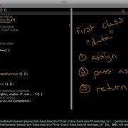 Javascript Functions 1 Functions Are First Class