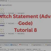 C Code Using A Switch Case Statement Arithmetic Operations And Boolean Values