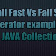 Fail Fast Vs Fail Safe Iterator Example Java Collection Fail Fast And Fail Safe Iterators