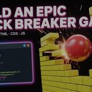 Brick Breaker Game Mini Project In HTML CSS JavaScript Full Source Code
