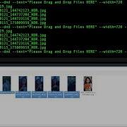 Drag And Drop Shell Script With YAD