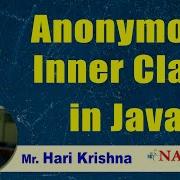 Anonymous Inner Class Core Java By Mr Hari Krishna
