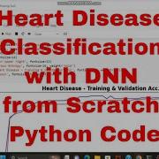 Heart Disease Classification With Neural Network Python Code From Scratch DNN Python From Scratch