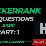 Part 1 HackerRank SQL Question Answer With Explanation SQL Interview Questions And Answers
