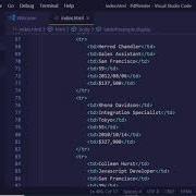 DataTables Js Advanced JQuery Plugin For Displaying Tables In Javascript