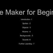Game Maker Tutorial For Beginners Title Page