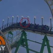 Man Climbs Out Of Moving Roller Coaster Saying Safety Bar Failed