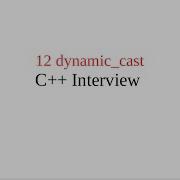 Dynamic Cast C Example