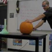 Exploding Pumpkin Halloween Science Chemistry Demos