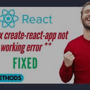 SOLVED Npx Create React App Not Working Error In Visual Studio Code React