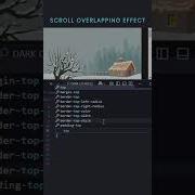 CSS Scroll Image Overlapping Effect Pure CSS Css Csstrick Csstutorial Viralshort Htmlcss