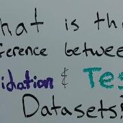 Intuition Training Set Vs Test Set Vs Validation Set