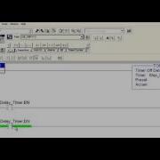 PLC Off Delay Timer TOF Instruction Demo