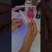 Aplicação Kit Polygel Shopee Unhas Polygelnails