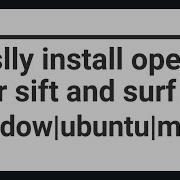 How Do I Use SIFT And SURF With OpenCV 3 Python