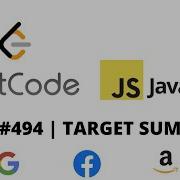 LEETCODE 494 JAVASCRIPT TARGET SUM