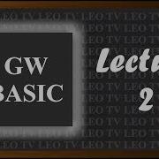 How To Learn GW Basic Lecture 2