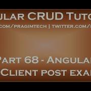 Angular Httpclient Post Example