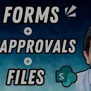Сохранение данных Microsoft Forms и загрузок файлов в SharePoint после утверждения через Power Au
