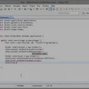 Chapter 16 JavaFX Sliders