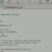 Java Applet Tutorial 10 Adding Thread