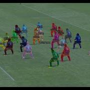 PANOPTIC SEGMENTATION USING DETECTRON2 FOR RUGBY GAME SPORTS VIDEO ANALYTICS