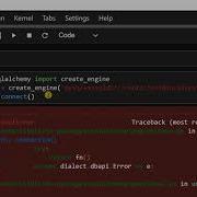 How SQLALchemy Engine Throughs Error On Engine Connect
