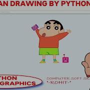 SHIN CHAN DRAWING USING PYTHON PROGRAMS CARTOON DRAWING USING PYTHON TURTLE GRAPHICS SOURCE CODE